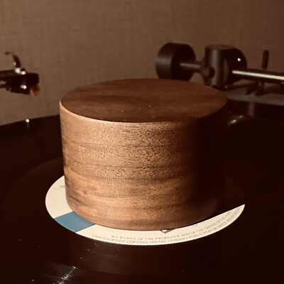 #ad #ad Stabilizer made of Walnut Wood for LP Turntable $89.00