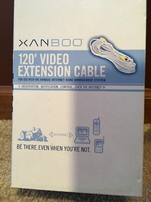 XANBOO Home Security System - 120 foot video extension cable (ps2) XEC120