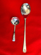 Vintage WA Sheffield, England Silverplate Serving Spoons (2) pcs.