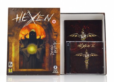 PC Spiel : HEXEN I Beyond Heretic & Teil II - Computer CD-ROM Big Box OVP PAL