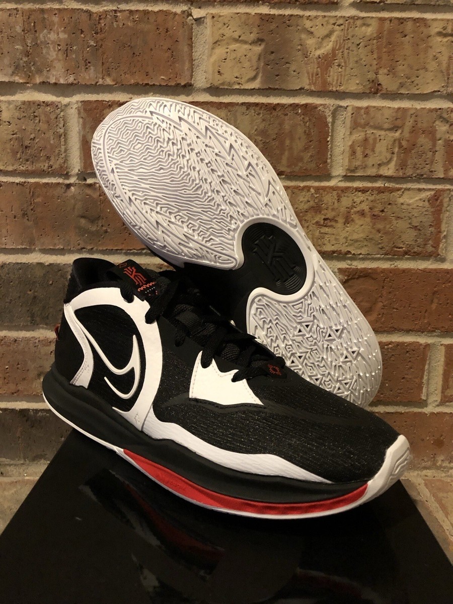 New 11 Nike Kyrie Irving Low 5 TB Black White Red Basketball
