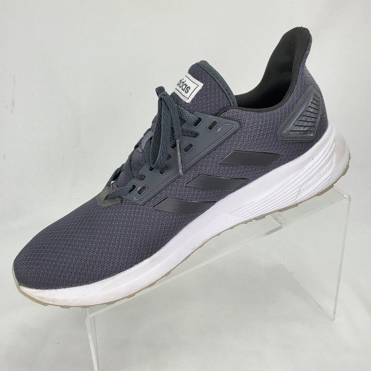 Adidas Womens sz 10 Duramo Running Shoes Black B75990 Low Top Lace Up