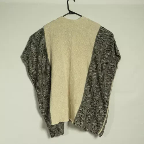 Color Block Cardigan Womens 1 Size Fits All Designer Short Sleeve Open Front - Picture 6 of 12