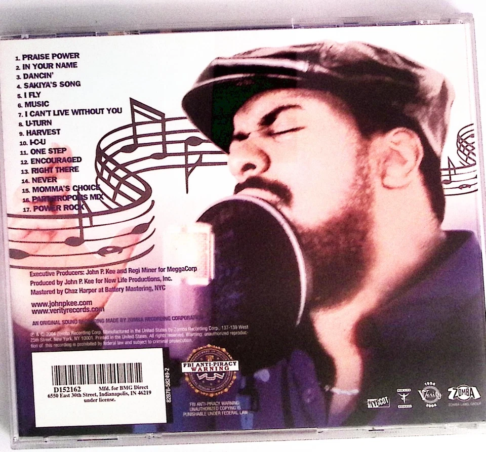 JOHN P. KEE   THE COLOR OF MUSIC  ZUMBA RECORDS  EXCELLENT  CD 4881 Foto 2 de 4