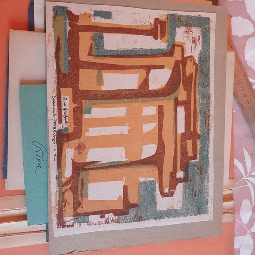 Lot de 13 petites Lithographies Signée riva helfond - Picture 19 of 19