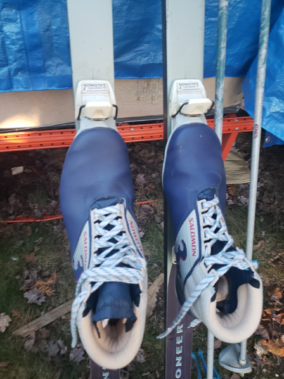 Pioneer Karhu 175cm Rotella Touring Bindings Waxless Cross Country Skis