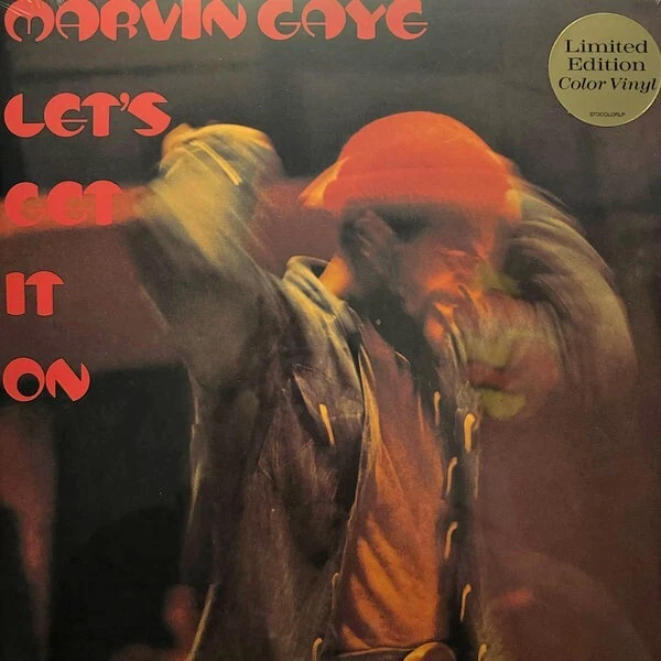 MARVIN GAYE LP Let's Get It On RED VINYL Limited Edition NEW & SEALED with Skr. - Image 2 of 4