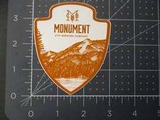 MONUMENT CITY BREWING Maryland nobo sobo PEGATINA calcomanía cerveza artesanal I