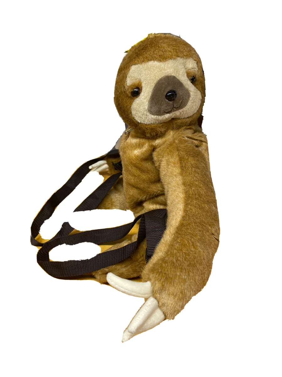 Plush Sloth Mini Backpack Zoo 19 Kids eBay
