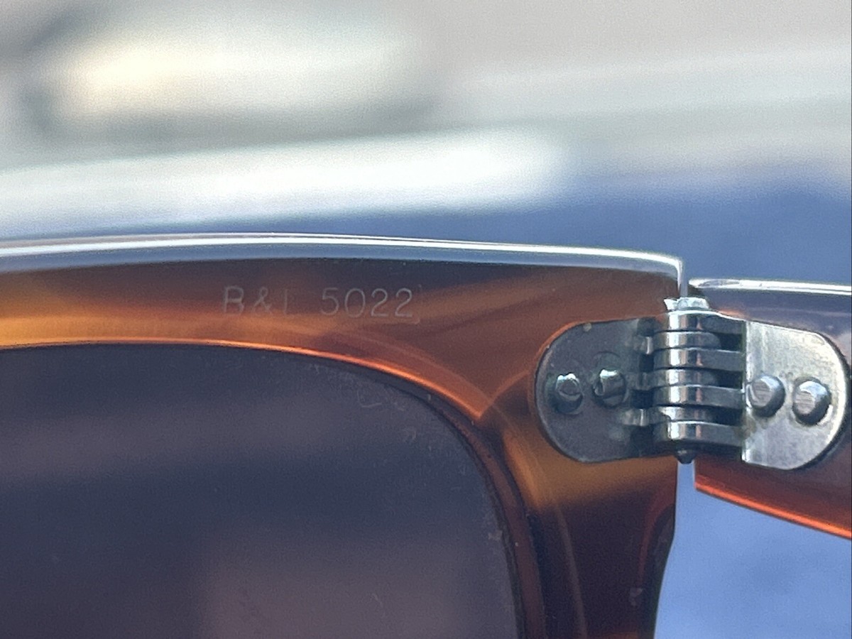 RARE Vintage B&l Ray Ban Wayfarer L2052 Mock Tortoise 5022 RARE Vintage B&l Ray Ban Wayfarer L2052 Mock Tortoise 5022