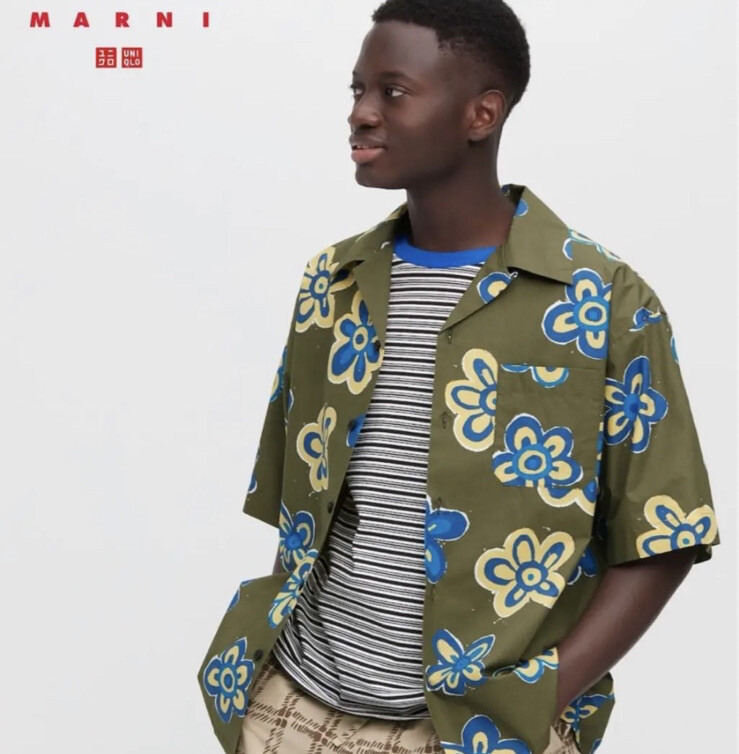uniqlo marni blouse