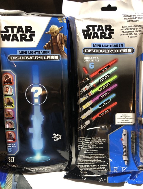 disney lightsaber plastic bag