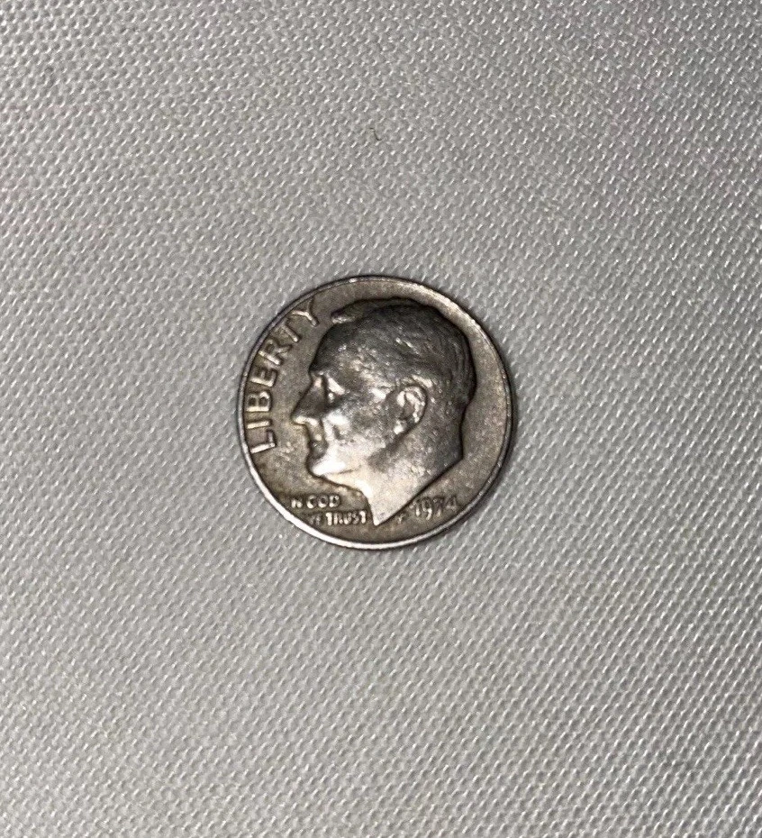 1974 Roosevelt Dime Error Coin - Image 4 of 4