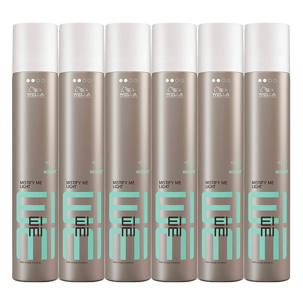 Offerta Wella EIMI Mistify Me Light 500ml - Pack 6 Pezzi Risparmio