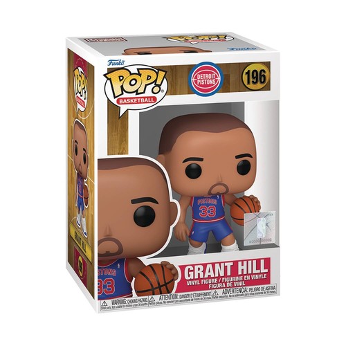 Funko Pop! NBA: Pistons - Grant Hill (temporada de novato) - Imagen 2 de 2