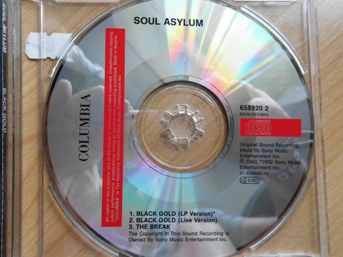 SOUL ASYLUM - Black Gold MAXI-CD (Austria 1993) - Bild 2 von 5