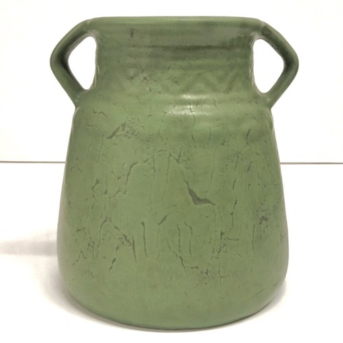 Egypto Vase by Roseville Rozane Ware Matte Green - Picture 3 of 5