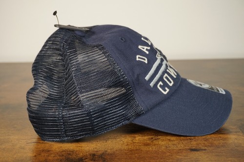 Dallas Cowboys '47 Marca Azul Limpieza Ajustable Camionero Papá Gorra Sombrero - Imagen 3 de 6