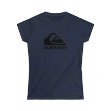 Quiksilver Outlaw Surf Classic Logo T-Shirt Womens