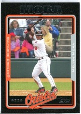 Melvin Mora Card 2005 Topps Black #48
