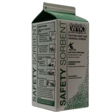 Anti-Slip Safety Sorbent Gray .5gal Shaker Carton Odorless Granular  12/Pack