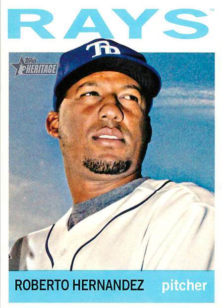 Roberto Hernandez H585 2013 Topps Heritage High Number