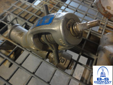 CONVAL CLAMPSEAL Y Pattern Globe Stop Valve 1" x 3/4" 1500 Duplex Stainless