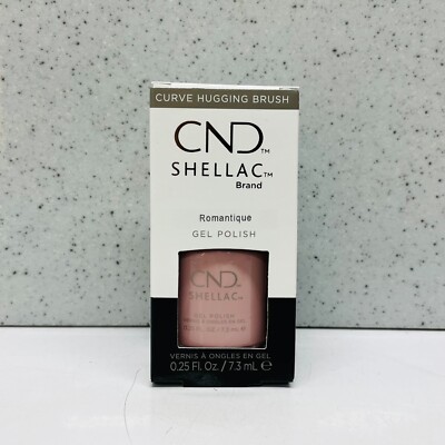 CND Shellac UV LED Gel Nail Polish - Romantique 0.25 oz #40504
