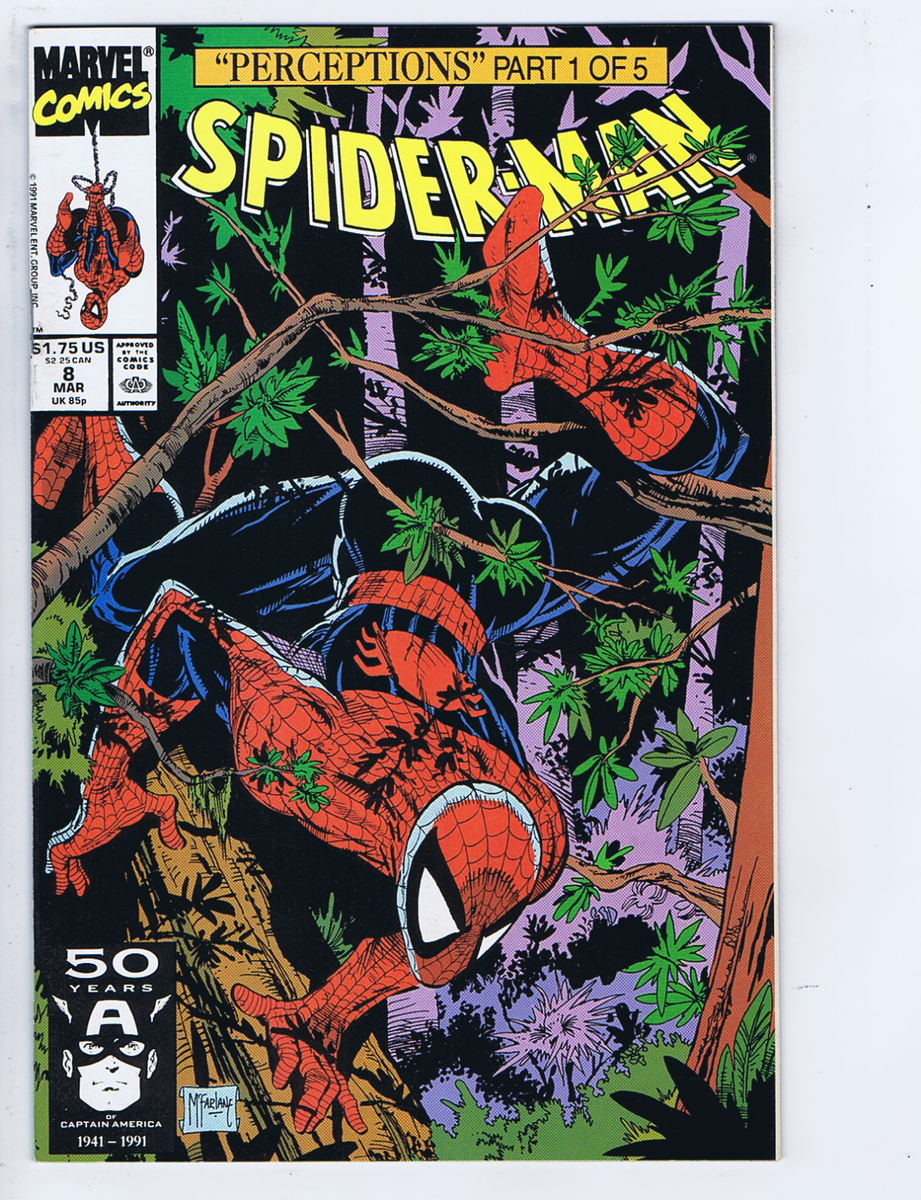 Spider-Man #8 Marvel 1991 Perceptions !, PART 1 of 5, Todd