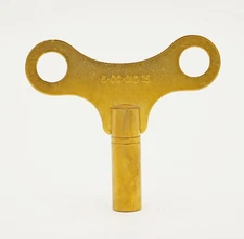 Clock Winding Key 6 mm Brass 6.00 mm Size Number 15 Antique Vintage 6.0 mm