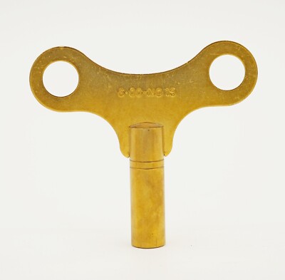 Clock Winding Key 6 mm Brass 6.00 mm Size Number 15 Antique Vintage 6.0 mm