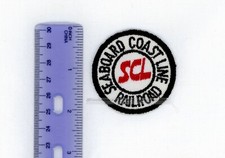 Excellent Vintage Seaboard Coast LIne Railroad Shoulder Patch 2 Inch