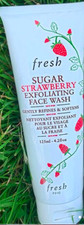 Fresh Sugar Strawberry Exfoliating Face Wash Full Size 4.2 oz In Box