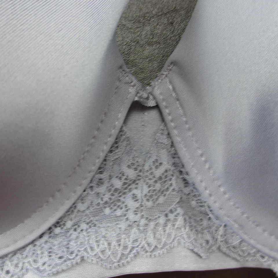 Sujetador Jessica Simpson 42C púrpura acolchado con aros cierre ajustable trasero Foto 3 de 4