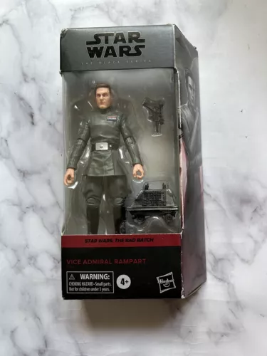Hasbro 2021 Star Wars Black Series The Bad Batch Vice Admiral Rampart Figure
