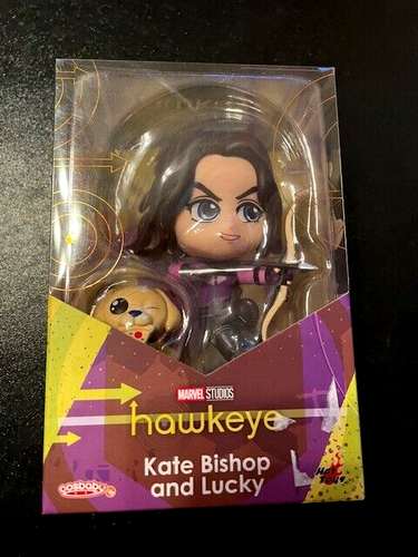 Marvel Hot Toys HAWKEYE COSB913 ( Kate Bishop & Lucky ) Cosbaby Sealed in Box