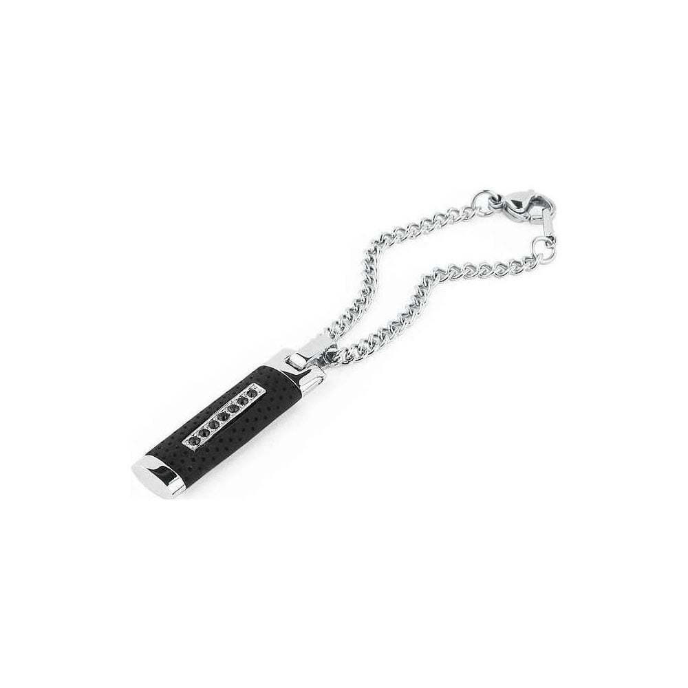 Keychain BROSWAY DAKAR BDD03 Stainless Steel Black
