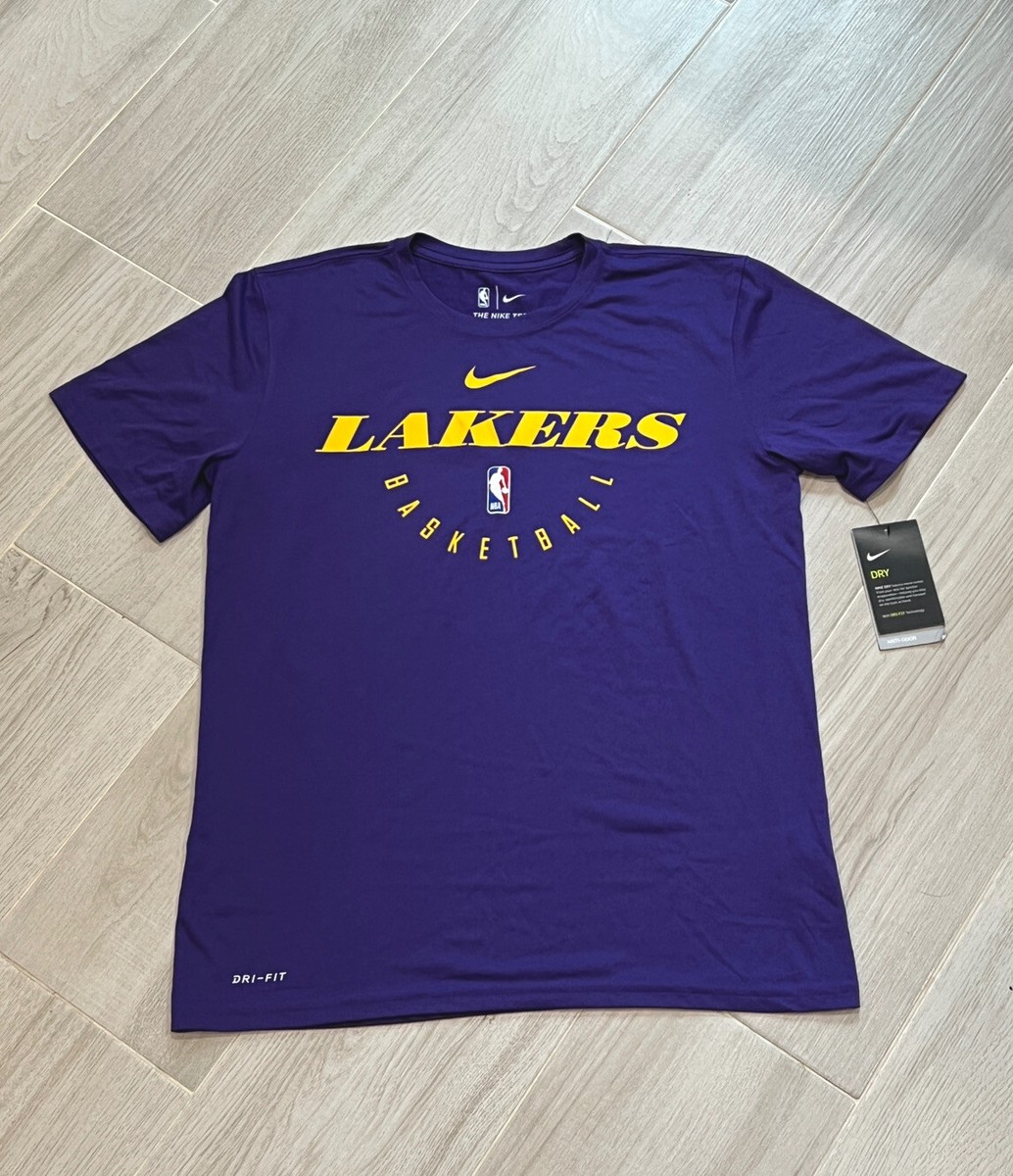 nike dri fit lakers shirt