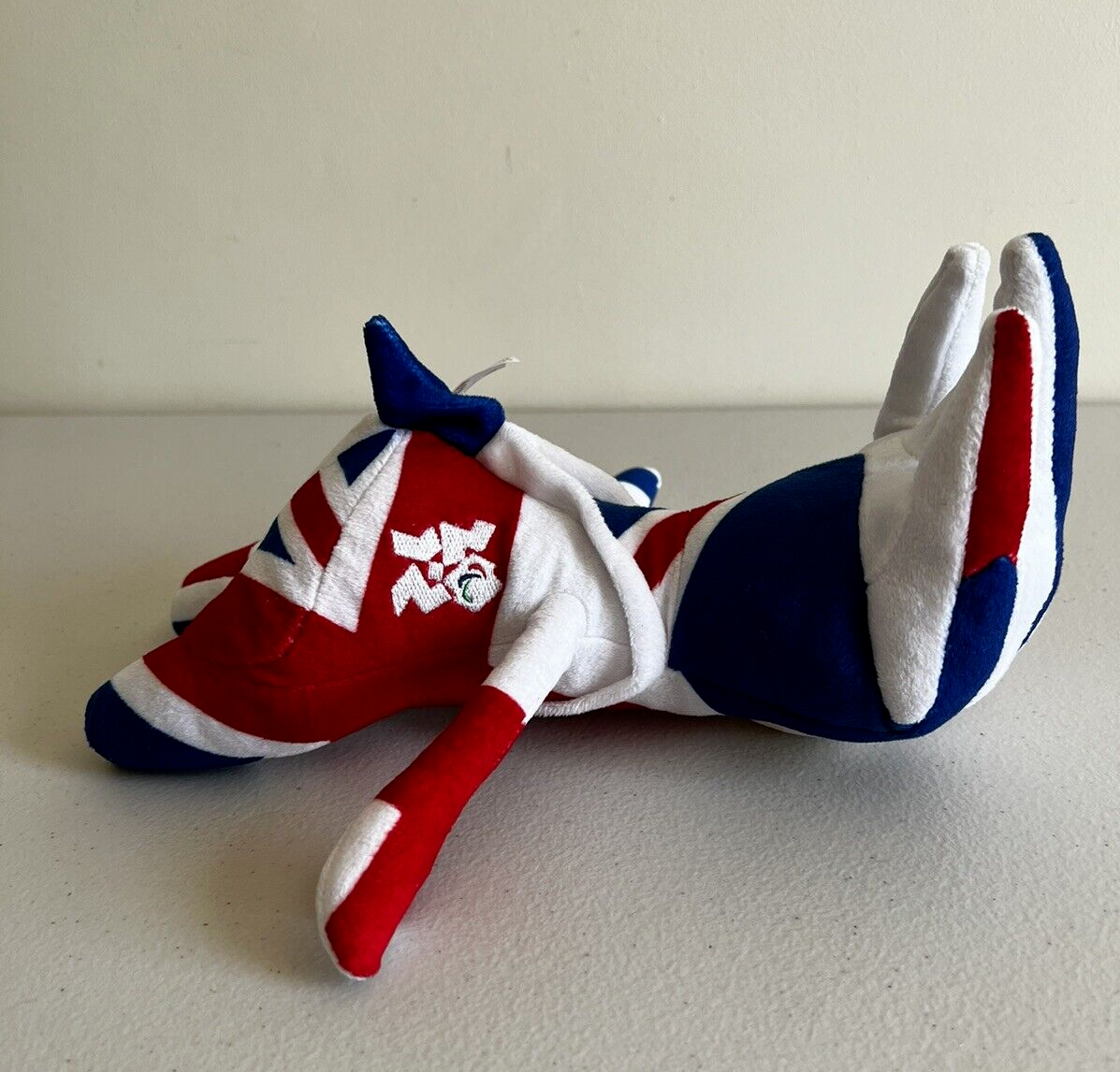 Peluche Mandeville Londres 2012 - Mascotte Jeux Olympiques