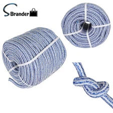 Arborist Tree Camping Rope 24 Strand Braided Polyester Rope 3/4" 100/150/200ft