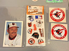 Vintage MLB Lot * ORIOLES REDS PADRES * Stickers Patches Pins Cards View-masters — photo 4