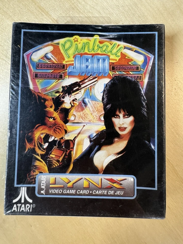 Atari Lynx Pinball Jam Video Game - Elvira CIB NOS New - Sealed - Image 3 of 4