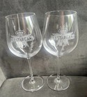 Tiffany & Co 2010 MLB All Star Game Wine Glasses Set of 2 LA Angels EUC — photo 1