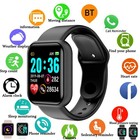 Montre connectée sport homme femme Bluetooth fitness tracker Android iOS