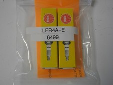 NGK LFR4A-E / 6499 spark plug pack of 2 each