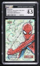 2024 Allegiance: Marvel Secret Wars 1984 1/1 Bob Petrecca Auto Sketch p1l