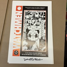 Print  von Watchman A 3. Signiert  von Dave Gibbons 