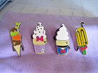 Disney Pin lot Hidden Mickey Ice Cream Dessert Donald Duck Daisy Goofy Pluto set — photo 6