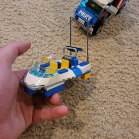 Lego City Police Off Road Command Center 4205 incomplete Read 