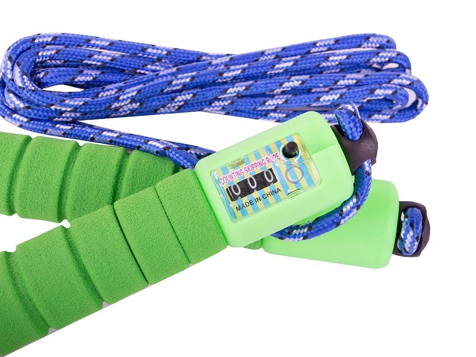 Springseil mit Zähler – Einstellbar & Ideal für Fitness, Crossfit & Ausdauertrai - Bild 3 von 4